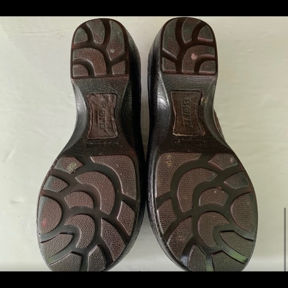 Born leather slip in wedge mules - Picture 8 of 8